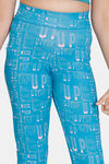 Zelocity Girls Quick Dry Gym Leggings - Cendre Blue — thumbnail 5